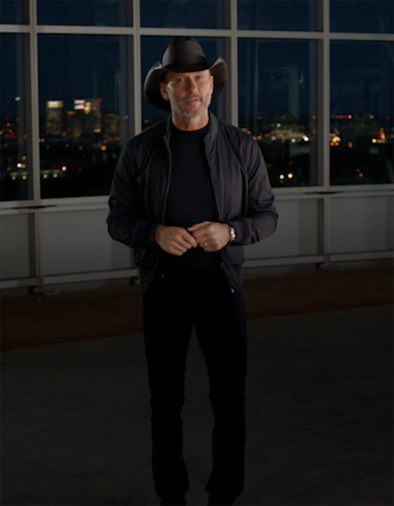 Tim McGraw stands in unfinished wing of Vanderbilt's childrens hospital
